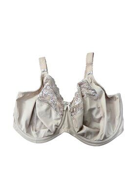 Elomi Morgan Women Minimizer Underwire Side Support Lace Bra 36K Beige